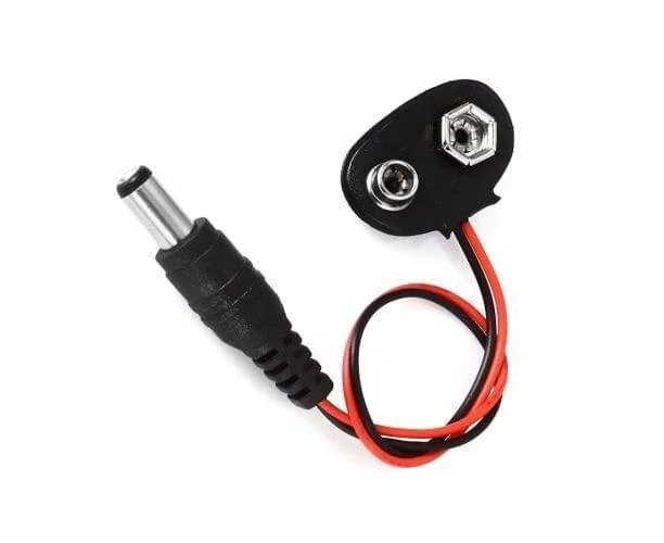 9V Battery Snap with DC Jack