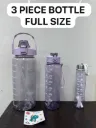 3 in 1 Transparent Bottle