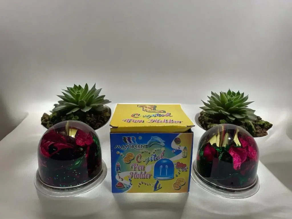 Dome Rose paper weight