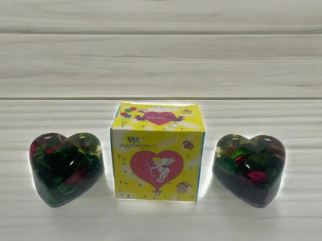 Heart Rose Paper Weight
