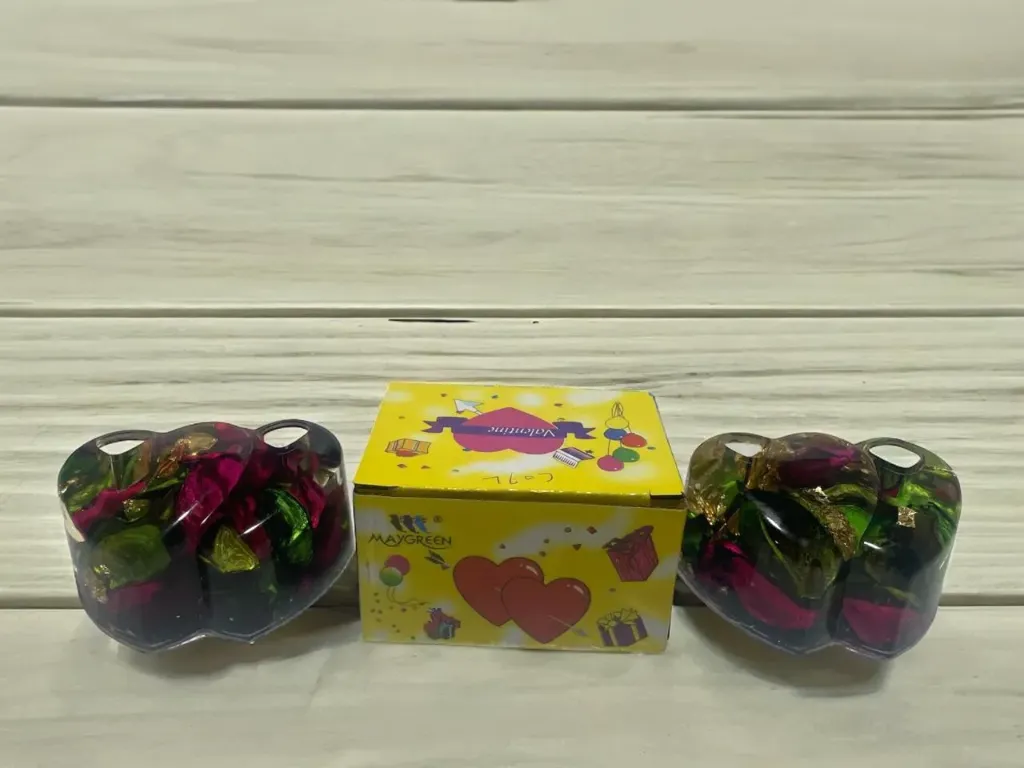 Dual Heart paper weight