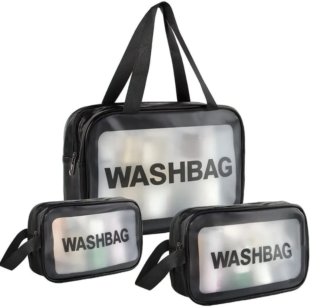3 in 1 Wash Bag ( Random Colour)