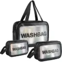 3 in 1 Wash Bag ( Random Colour)