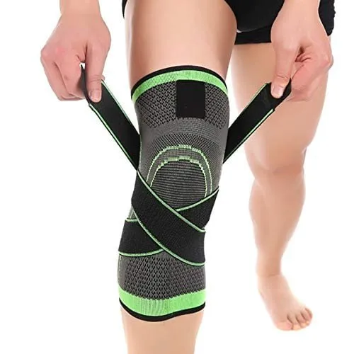 Knee strap green