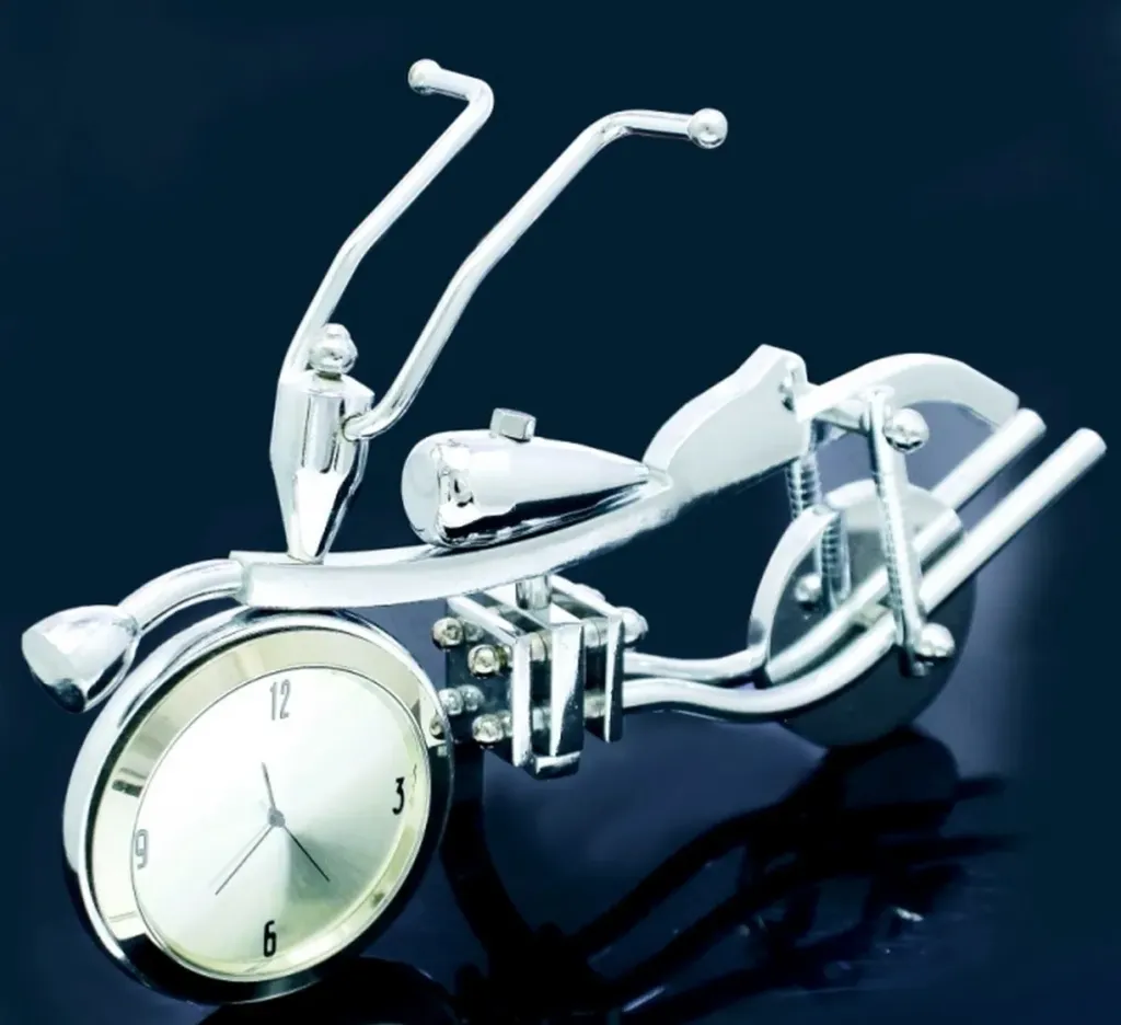 Silver Bike watch